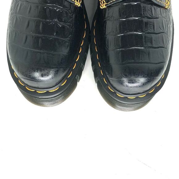 NEW Dr Martens Heaven Marc Jacobs Croco Platform Audrick Boots Women’s 10 Shoes - Picture 9 of 14